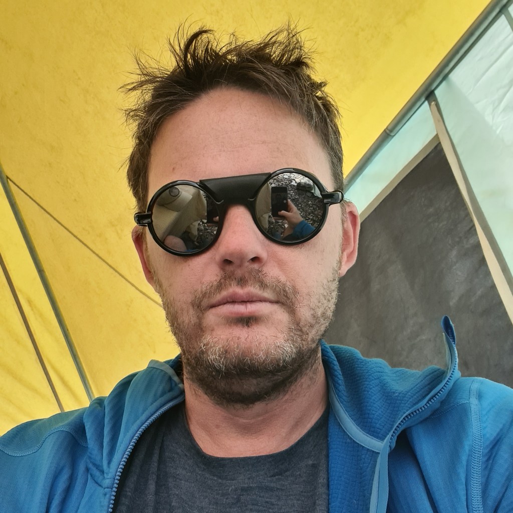 Looking rough and feeling rubbish. By this point the antibiotics had kicked in and despite the look we were on the mend.